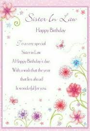 Birthday Blessings For My Sister In Law Pin By Michael On Facebook Stuff Happy Birthday Sister Inlaw Happy Birthday Wishes Sister Birthday Wishes For Sister