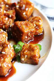 Preheat the air fryer to 390 f. Crispy Air Fryer Tofu Nuggets Ginger Soy Marinade The Toasted Pine Nut
