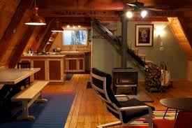 Tiny A Frame Cabin In The Woods A Frame Cabin Cabin Interiors A Frame House