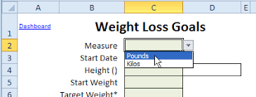 weight loss tracking spreadsheet template download how to