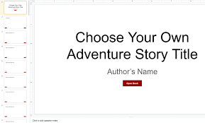 Google Slides Choose Your Own Adventure Story Template Make A Copy To Edit Amped Up Learning Real Life Math Ela Writing Choose Your Own Adventure Books
