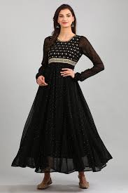 Buy Black Round Neck Flared Dress Online For Women For Only Inr 3299 Aurelia Flare Dress Dresses Dresses Online