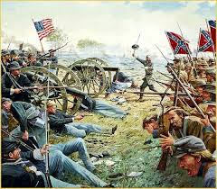 Essay Battle Of Gettysburg Was The Turning Point Of The Civil War Online Homework Help Schoolworkhelper Civil War Artwork War Art Civil War Art