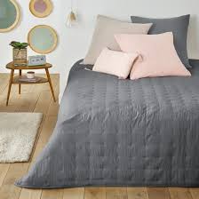 Couvre lit pas cher redoute dessus motif drapeau anglais. Couvre Lit Microfibre Lavee Loja La Redoute Interieurs La Redoute