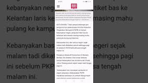 Check spelling or type a new query. Tiket Bas Pulang Ke Negeri Kelantan Begitu Laris Pkpb Sebelum Mula Youtube