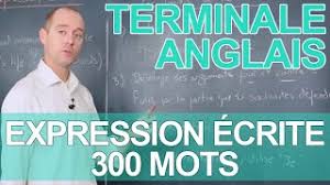 Toutes les leçons en ligne pour vous améliorer en anglais. Expression Ecrite 300 Mots Le Rappel De Cours Anglais Terminale Les Bons Profs Youtube