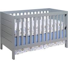 Baby Mod Modena 3 In 1 Convertible Crib Gray Walmart Com