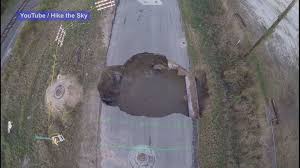 The medical center is full of doctors. Aerial View Of Sinkhole In San Antonio Texas Video Abc News