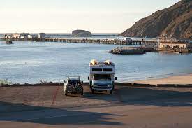 Pismo beach, oceano and grover beach have one of the highest concentrations of campgrounds and rv parks this campground is part of the hearst san simeon state park. Port San Luis Harbor Campground Avila Beach California Rv Parks Mobilerving Com