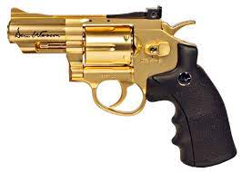 With a working ejector rod and 6 round speedloader you'll love shooting this revolver! Asg Dan Wesson Gold 2 5 Snubnose 177 Bb Revolver