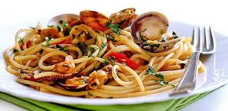 Tagliatelles fruit de mer sauce blanche بالصلصة البيضاء مكرونة. Recette Les Spaghettis Aux Fruits De Mer Circulaire En Ligne