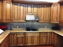 This light maple door has been brushed with an expresso glaze, adding a rich golden hue to the door. Mocha Glazed Maple Kitchen Cabinets