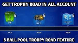 Trophies to 8 ball pool! How To Get Trophy Road In All Accounts 8 Ball Pool