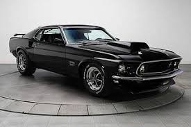 1969 Ford Mustang Boss 557 800 Hp Black Ford Mustang Boss Muscle Cars Mustang Cars