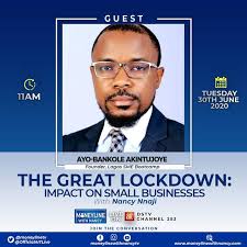 MEET OUR GUEST Ayo-Bankole Akintujoye is the founder of Lagos SME Bootcamp  Akintujoye is a business transformation expert with over 10years experience  helping local and global businesses with strategy, business planning and
