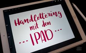 Es Wird Digital Lettering Mit Procreate Auf Dem Ipad Gelbkariert Lettering Lettering Lernen Ipad