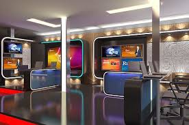 3d Model Store Virtual Tv Studio Sets Professional 3d Models Ready To Be Used In Cg Projects Film And Video Productio Tv Set Design Virtual Studio Studio