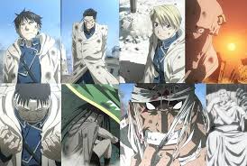 Fma Brotherhood Opening 3 Great Demonstration Of The Effect Ishval Had On All Involved Fullmetal Alchemist Epic Drawings Fullmetal Alchemist Brotherhood