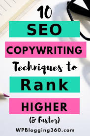10 Actionable Seo Copywriting Techniques To Rank Higher Faster Copywriting Seo Seo Tutorial