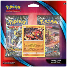 Pokemon Pack De 2 Boosters Soleil Et Lune Pokemon Carte Pokemon Carte A Jouer