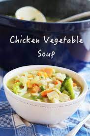 Low Carb Chicken Vegetable Soup Recipe Vegetable Soup With Chicken Vegetable Soup Recipes Chicken Vegetable Soup Recipes