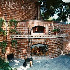 Place the bricks on the sand and kiss them together, tapping with a rubber mallet to straighten. Outdoor Brick Ovens Insteading