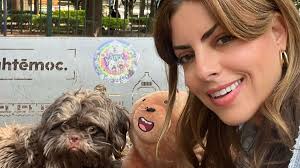 Conoce a Santiago Corcuera, la adorable mascota de Isabel Burr