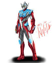 Ultraman Suit Taiga Superhero Design Superhero Kaiju