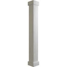 Steps for repairing a porch post: Columns Accessories Moulding Millwork The Home Depot