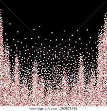 Magenta and hot pink glitter sparkle background or confetti party invitation. Pink Gold Glitter Vector Photo Free Trial Bigstock
