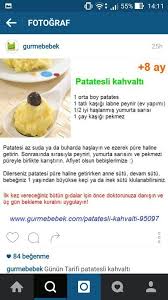 patates puresi mama tarifleri yemek tarifleri yemek