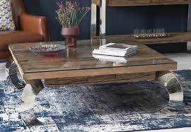 New weiss 29 tiled bunching table. Railway Sleeper Wood Glass Top Curved Leg Opium Coffee Table Cfs Furniture Uk