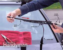 Even the windshield outside the wiping area should be clean. How To Change Wiper Blades On Your Car Family Handyman