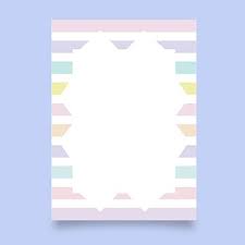 بطاقة فارغة مع لون قوس قزح rainbow colors blank cards rainbow