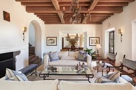 Mediterranean Villa Style Rustic Living Room Decor With French Country Style Furniture In 2020 Mediterranean Living Rooms Spanish Style Decor Spanish Style Interiors