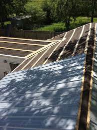 Finishing Up Furring Strips Metal Roof Types Of Roofing Types Of Roofing Materials