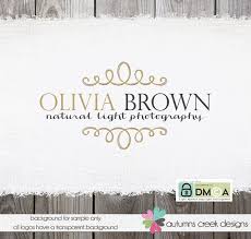 Photography Logo Premade Swirl Frame Gold Border By Autumnscreek 40 00 Photography Logos Natural Light Photography Photography
