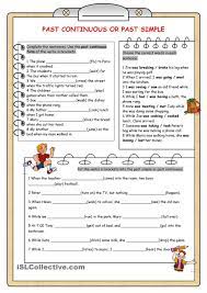 past continuous or past simple english language learning english language teaching english grammar worksheets