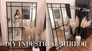 Diy Industrial Mirror Unter 20 L Paulinamary Youtube
