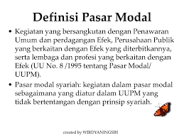 Sebaliknya nisbah semasa di atas 2 bermaksud bahawa syarikat tidak menggunakan aset jangka pendek dengan cekap. Pasar Modal Syariah Wirdyaningsih Ppt Download