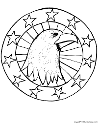 Printable eagle mandala coloring pages. Coloring Pages Stars Coloring Home