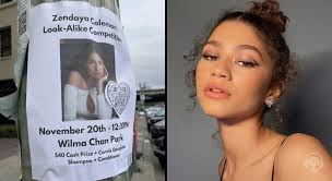 On rapporte qu'un concours de sosies de Zendaya aura lieu le 20 novembre  dans sa ville natale d'Oakland, en Californie