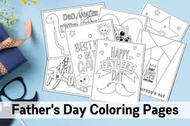 They're wonderful for the feasts of st. 7 Free Printable Father S Day Coloring Pages Mombrite