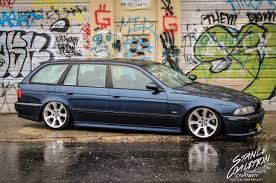 Bmw E39 5 Series Touring Blue Slammed Bmw E39 Touring Bmw Bmw E39