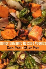 Balsamic Honey Roasted Veggies Gluten Free Dairy Free Mama Cheaps Roasted Veggies Recipe Roasted Vegetable Recipes Roasted Vegetables Healthy