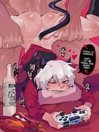 helltaker and malina (helltaker) drawn by diforland | Danbooru