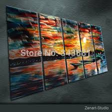 Maybe you would like to learn more about one of these? Shining 3d Metal Wall Art 100 Handmade Painting Sculpture Indoor Outdoor Decor Garden Sunset By Zenart Garden Art Craft Art Print T Shirtsart Channel Aliexpress