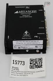 15773 ADVANCED MOTION CONTROLS DIGIFLEX DIGITAL SERVO DRIVE,  685-068191-004, 221-068191-004 DPRALTE-020B080-LR3 - J316PL VP-ASP Shopping  Cart 8.00