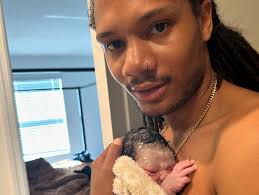 🌹 Indie Rose Ervin🌹 born 1/21/24 .. what an amazing and life changing  experience over the past 24 hrs .. im so proud of you and your mother  @thee_chanel_ .. for getting