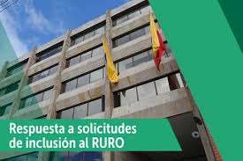 Respuesta Solicitud Inclusión RURO